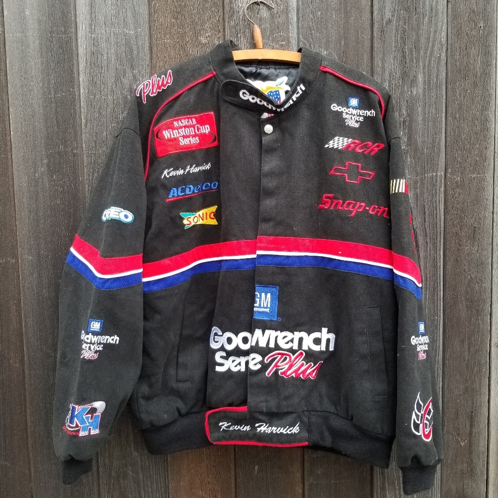 Jeff Hamilton Racing Collection Nascar Fan Collectable Jacket Large